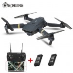 Eachine E58 WIFI FPV With Wide Angle 2MP HD Camera High Hold Mode Foldable Arm RC Quadcopter RTF 2 Batteries